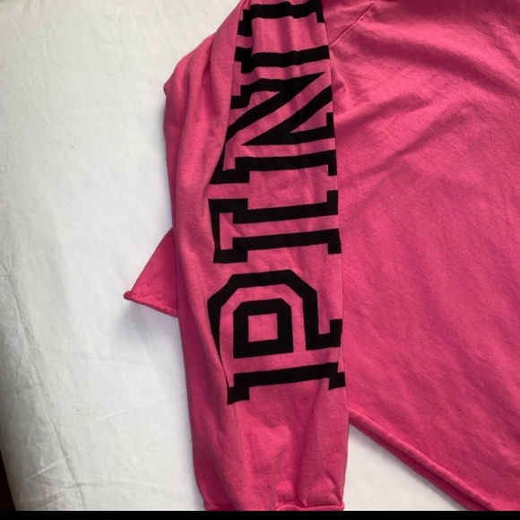 Victoria Secret PINK cropped long sleeve shirt - Picture 3 of 3